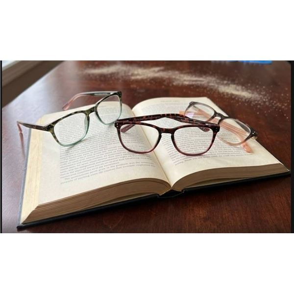 Foster Grant Design Optics Fashion Reading Glasses +2.00 (Set of 3)