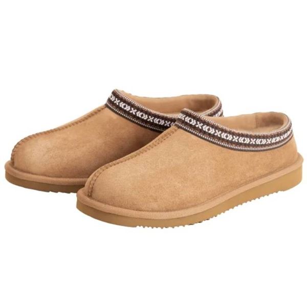 Unisex Shearling-Lined Slippers Mens Size 5 Womens 6