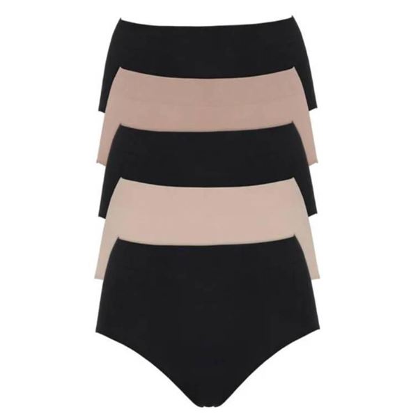 Jones New York Seamless Brief Signature XL/LG 5-Pack
