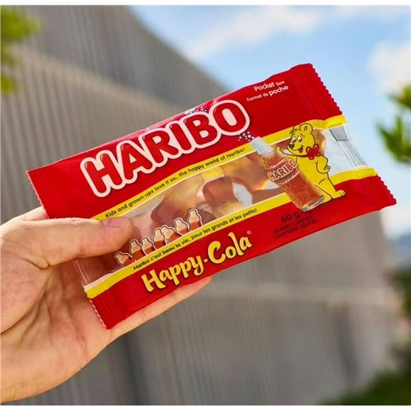 Haribo Happy Cola Lot with Individual 18 x 40g Bags