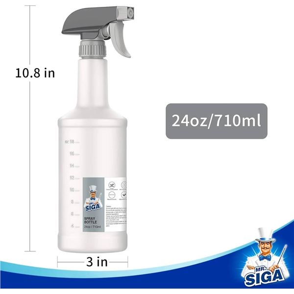 Mr. SIGA 24oz/710ml Spray Bottles (Set of 3)