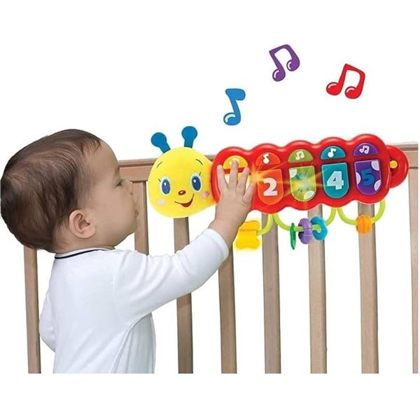 Kiddo Lab Lira the Caterpillar Musical Activity Toy for Ages 3M+