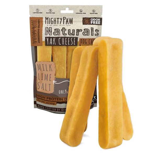 Mighty Paw Yak Cheese Dog Chews and Pet Treatery Dehydrated Sardines Combo