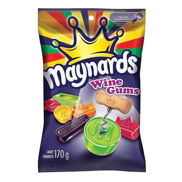 Maynards Wine Gums, 154g, Case of 12 Units
