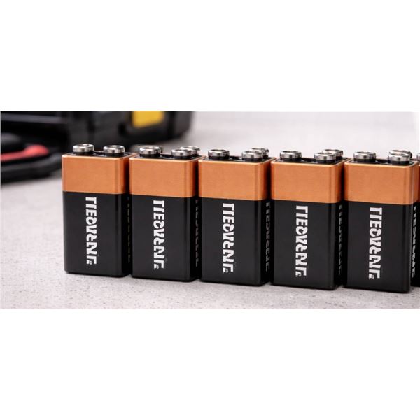 Lot of 5 – Duracell 9V Batteries