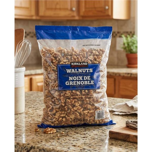 Kirkland Walnuts, 1.36kg Bag