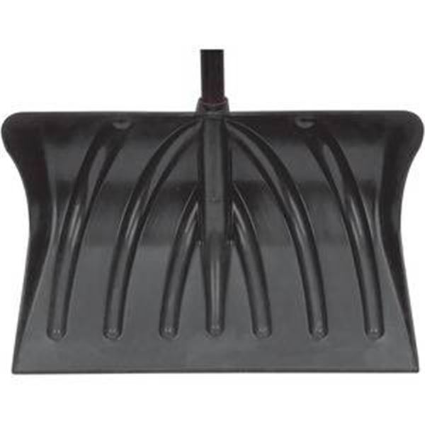 Black Plastic Snow Shovel Heads Lot of 3