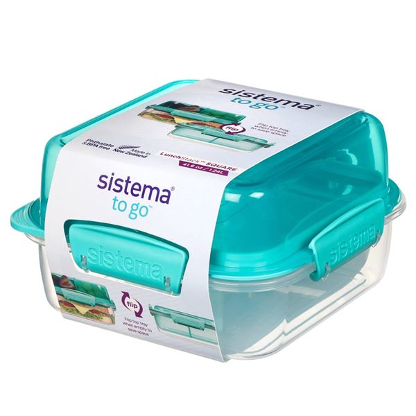 Sistema To Go Lunch Stack Square Model 21610-53C