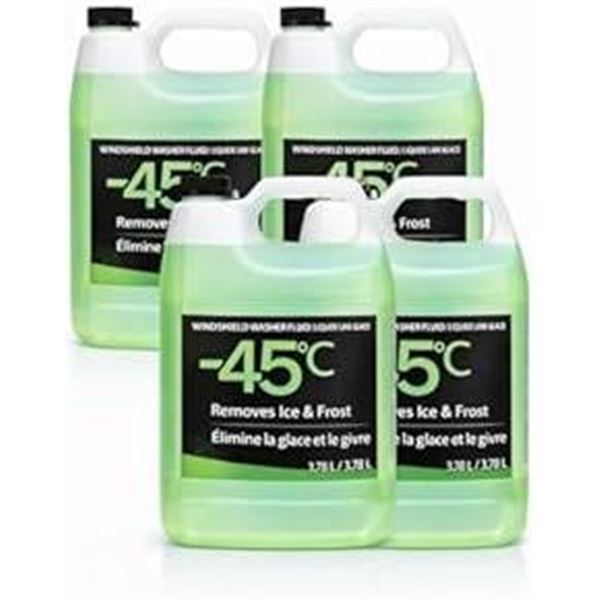 Laurentide Windshield Washer De-Icer -45C 4-Pack, 3.78L Each
