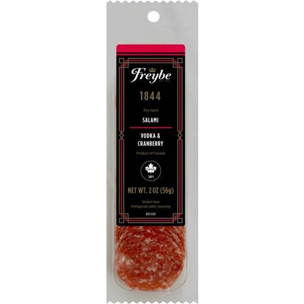 Freybe 1844 Vodka & Cranberry Salami, 24 x 56g