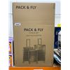 Image 2 : Pack & Fly Light Blue Edition 3-Piece Luggage Set