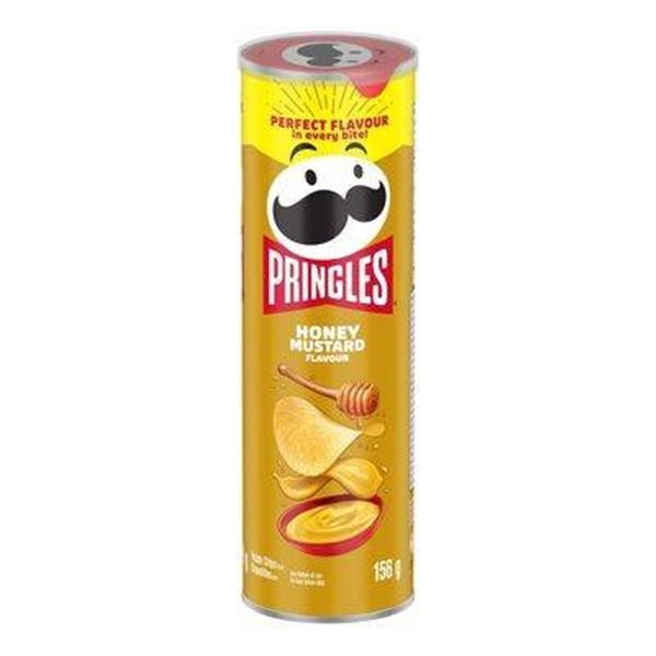 Pringles Honey Mustard Flavor 156g Cans, Lot of 14