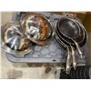Image 1 : 6 Piece HexClad Stainless Steel Cookware Set with Lids