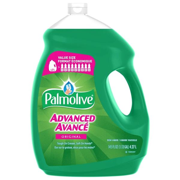 Palmolive Advanced Avance Dish Soap 4.7 L, Liquid, Green