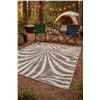 Image 1 : Indoor Outdoor Area Rug with Pattern Design, Approx. 8×10 Ft