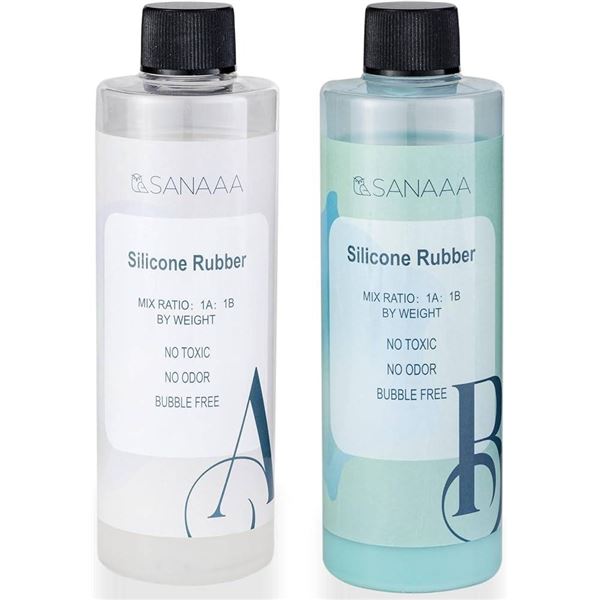 SANAAA Silicone Rubber Mold Kit, 500+500g