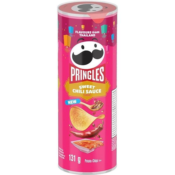 Pringles Sweet Chili Sauce Flavored Potato Chips 14 x 131g