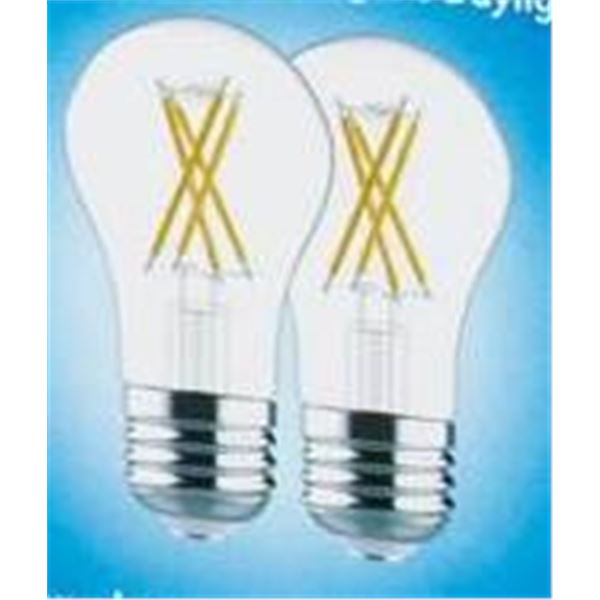 GE Refresh LED Bulbs, Frosted, 60W Equivalent, Cool Daylight, 2 x 2-Pack