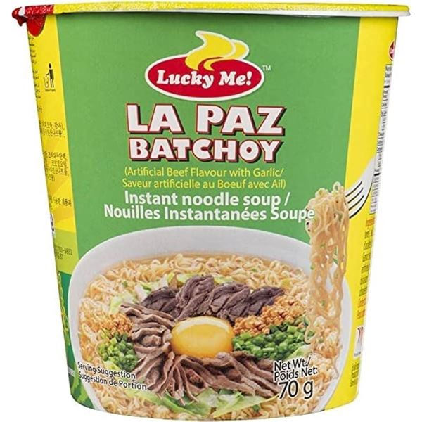 Lucky Me La Paz Batchoy Instant Noodle Soup 70g Export Pack