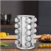 Image 1 : Spice Carousel With 16 Jar Rotating Design