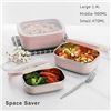 Image 1 : Stainless Steel Food Container Set With BPA-Free Lid