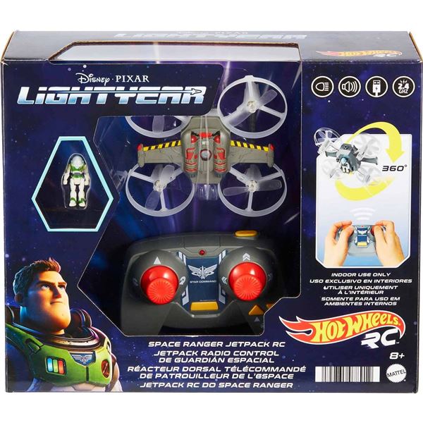 Disney Pixar Lightyear Space Ranger Jetpack RC Drone Set