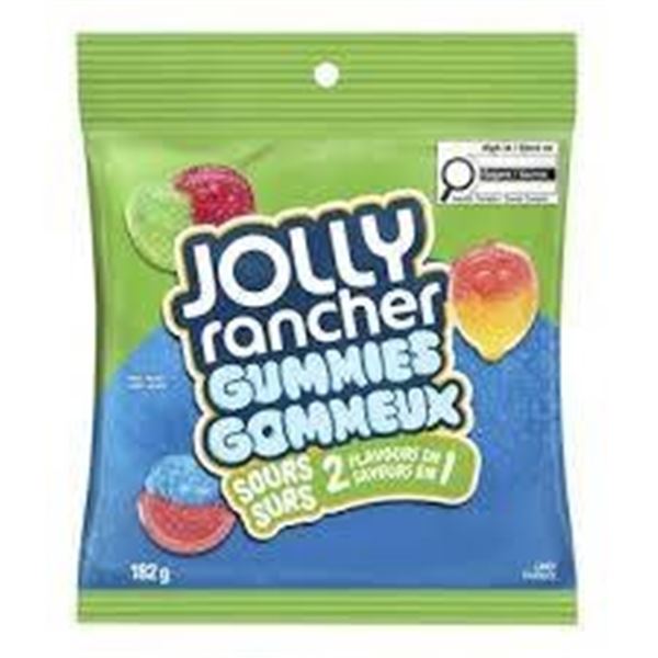 Jolly Rancher Gummies Sour 182g/10-Count Pack