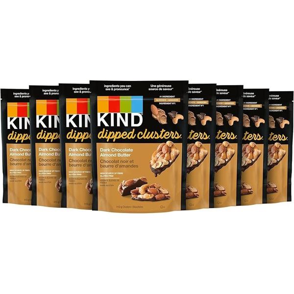 Kind Dipped Clusters Dark Chocolate Almond Butter Multipack