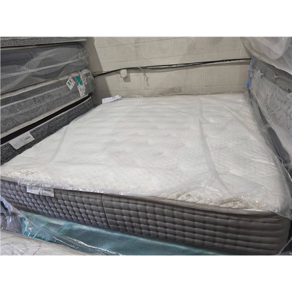 King Size Quilted Mattress with Plush Memory Foam Layer