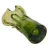Image 9 : Mid Century Czech Green Art Glass Vase