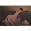Image 2 : Louis Icart "Smoke" Art Deco Nude Etching