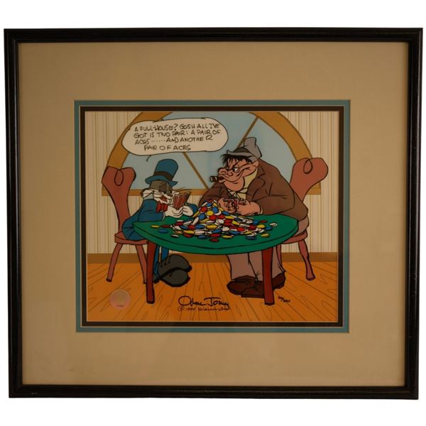 Warner Bros. "Two Pair Here" Animation Cel