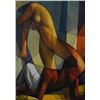 Image 2 : Roa - Cubist Figural Oil Painting