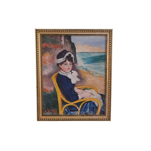 Portrait After Pierre-Auguste Renoir