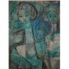 Image 2 : Modernist Cubism Figural Oil Painting