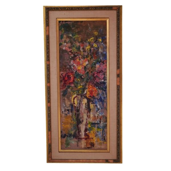 Impressionist Floral Still Life Oil Painting