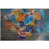 Image 2 : Abstract Expressionist Painting on Sheet Music