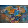 Image 3 : Abstract Expressionist Painting on Sheet Music