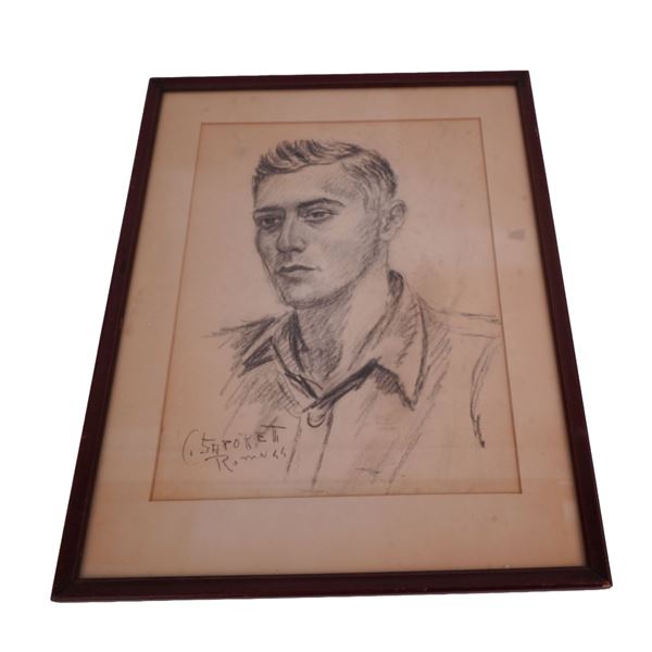 Saporetti - 1955 Roma Portrait of a Man