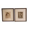 Image 1 : Raphael Soyer - Pair of Etchings