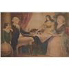 Image 3 : Washington Family Color Engraving