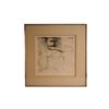 Image 1 : Leonard Baskin - "Job" Pencil Signed Etching