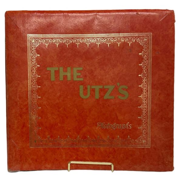 The Utz's Photographs Vintage Leather Photo Album