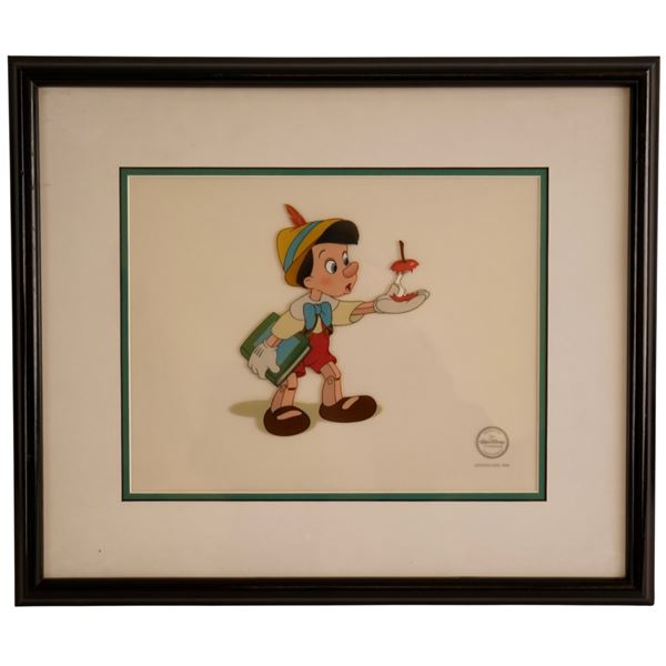 Disney "Here's Your Apple" Pinocchio Sericel