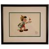 Image 1 : Disney "Here's Your Apple" Pinocchio Sericel