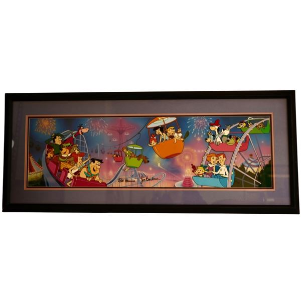 Hanna-Barbera Theme Park Signed Animation Cel