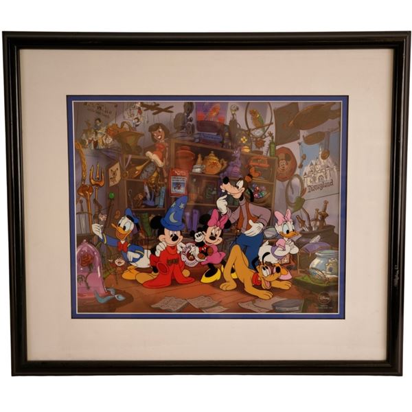 Disney Sericel Mickey Mouse "Found Memories"
