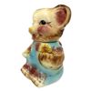 Image 2 : 1950s Bisque Ceramic Teddy Bear Cookie Jar