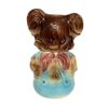Image 4 : 1950s Bisque Ceramic Teddy Bear Cookie Jar