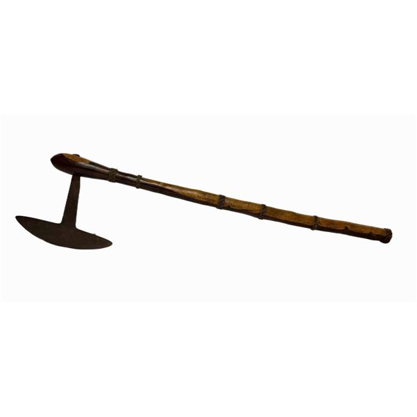Antique African Iron & Brass Axe